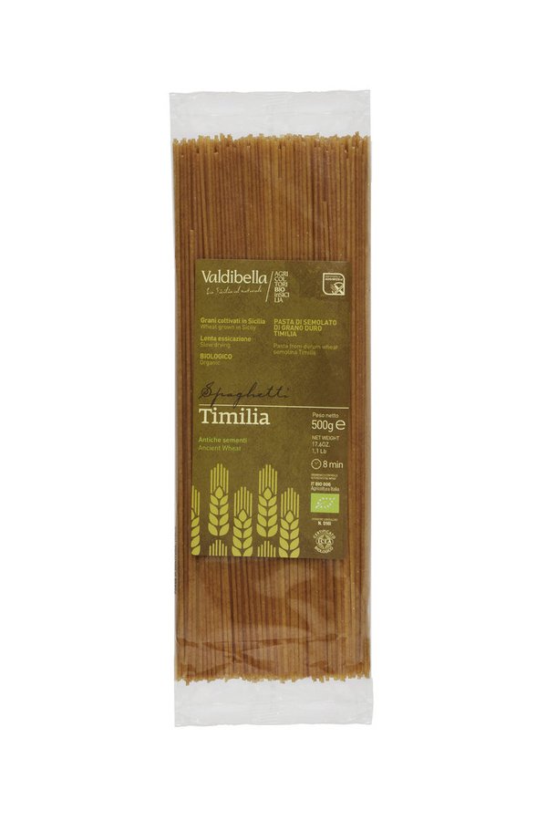 Cooperativa Valdibella Vollkorn Spaghetti aus Timilia Weizen (BIO) 500g